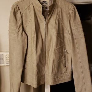 Faux Leather Jacket